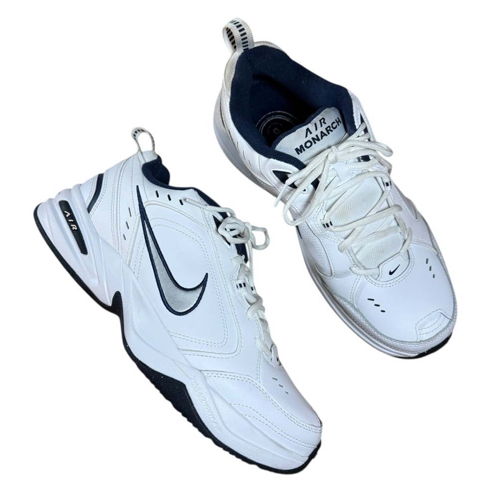 Nike Air Monarch Leather Walking Training Dad Sneakers, Men’s Shoes US Size 11.5